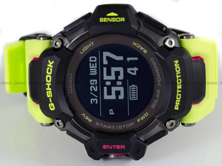 Zegarek Męski G-SHOCK G-SQUAD GPS Heart Rate Monitor Bluetooth GBD H2000 1A9ER