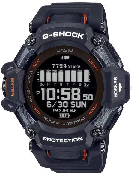 Zegarek Męski G-SHOCK G-SQUAD GPS Heart Rate Monitor Bluetooth GBD H2000 1AER