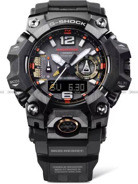 Zegarek Męski G-SHOCK MASTER OF G - LAND MUDMASTER Emergency Colors GWG B1000EC 1AER