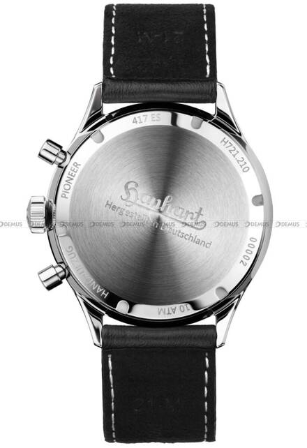 Zegarek Męski Mechaniczny Hanhart 417 ES 42 mm H721.210-7010