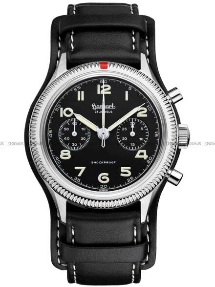 Zegarek Męski Mechaniczny Hanhart 417 ES 42 mm H721.210-7010