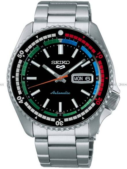 Zegarek Męski Seiko Automatic 5 Sports New Regatta Timer SRPK13K1 - Edycja Specjalna