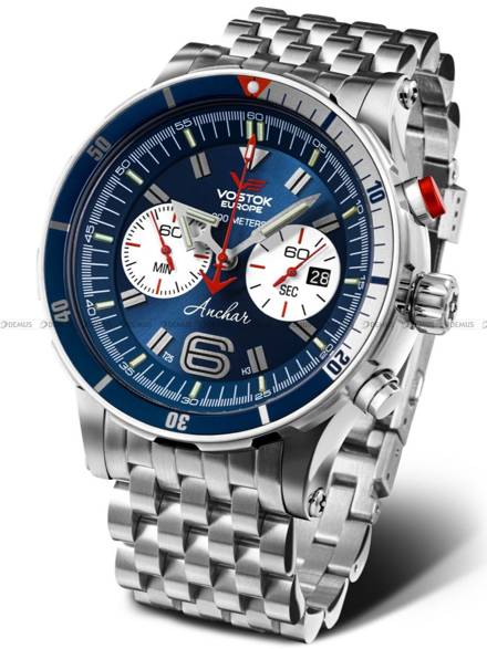 Zegarek Męski Vostok Europe Anchar 6S21-510A583B - Zestaw