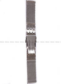 Bransoleta Mesh do zegarka Balticus Grey Seal - 22 mm