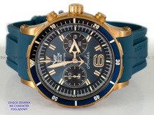 Pasek silikonowy do zegarka Vostok Europe Anchar 6S21-510O586 - 24 mm