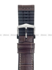 Pasek skórzano-kauczukowy do zegarka - Hirsch George 0925128010-2-20 - 20 mm