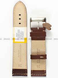 Pasek skórzany do zegarka - Diloy P354.24.3 - 24mm