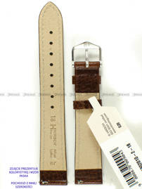 Pasek skórzany do zegarka - Hirsch Boston 01302110-2-16 - 16 mm
