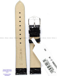 Pasek skórzany do zegarka - Hirsch Crocograin 12322850-2-16 - 16 mm