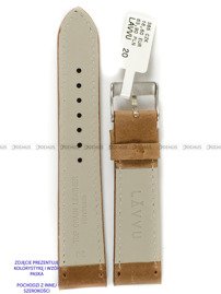 Pasek skórzany do zegarka - LAVVU LSAUE26 - 26 mm