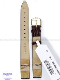 Pasek zaczepowy klejony skórzany do zegarka - Hirsch Rainbow 12302610OE-1-10 - 10 mm