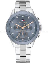 Tommy Hilfiger Mellie 1782708 stalowy zegarek damski z niebieską tarczą