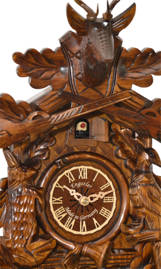 Zegar wiszący z kukułką Engstler 739.8-WA2 - 30x55 cm