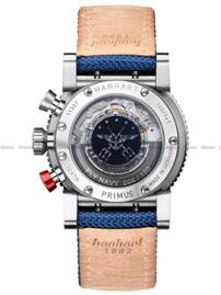 Zegarek Męski Automatyczny Hanhart PRIMUS FLY NAVY STEEL MFG3 44 mm 740L.270-3320