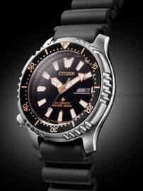 Zegarek Męski Citizen PROMASTER MARINE Automatic Diver NY0160-66EE - Dodatkowy pasek w zestawie - Limitowana Edycja