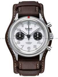 Zegarek Męski Mechaniczny Hanhart 417 ES Flyback Panda 42 mm H721.201-7110