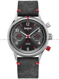 Zegarek Męski Mechaniczny Hanhart Red X Grey 39 mm H702L.240-0310 - Dodatkowy stoper w zestawie