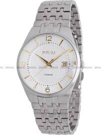 Zegarek Męski PRIM Slim Titanium - C - W01P.13166.C