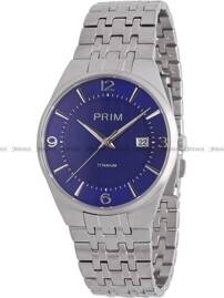 Zegarek Męski PRIM Slim Titanium - F - W01P.13166.F