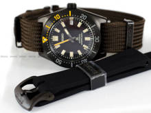 Zegarek Męski Seiko Prospex Black Series 1965 Diver’s Modern Re-interpretation SPB253J1 - Limitowana Edycja - Dodatkowy pasek w zestawie